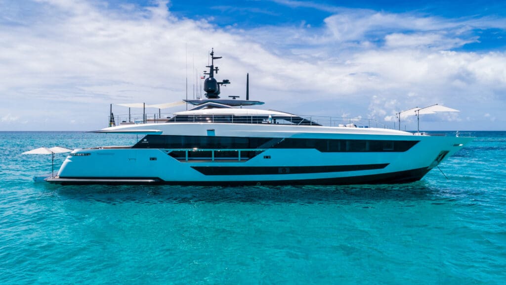 custom line 120 superyacht
