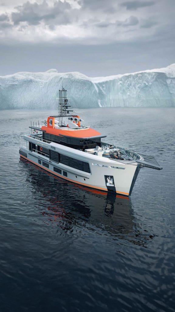 cantiere delle marche raw expedition yacht