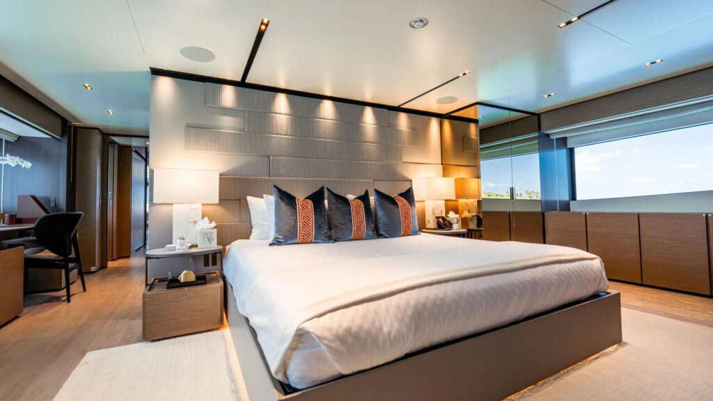 FIFI Custom Line 108 Master Stateroom