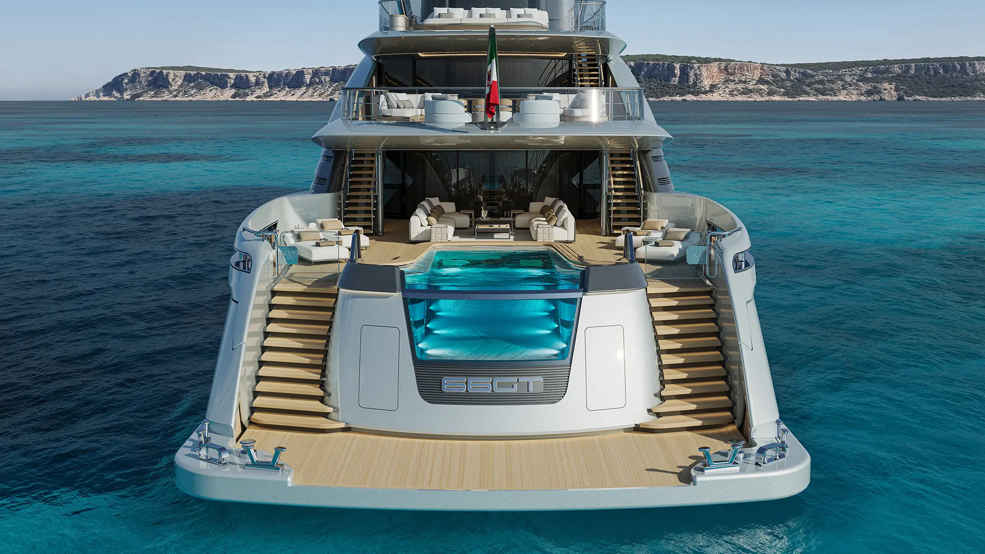 ISA Gran Turismo 66m beach club
