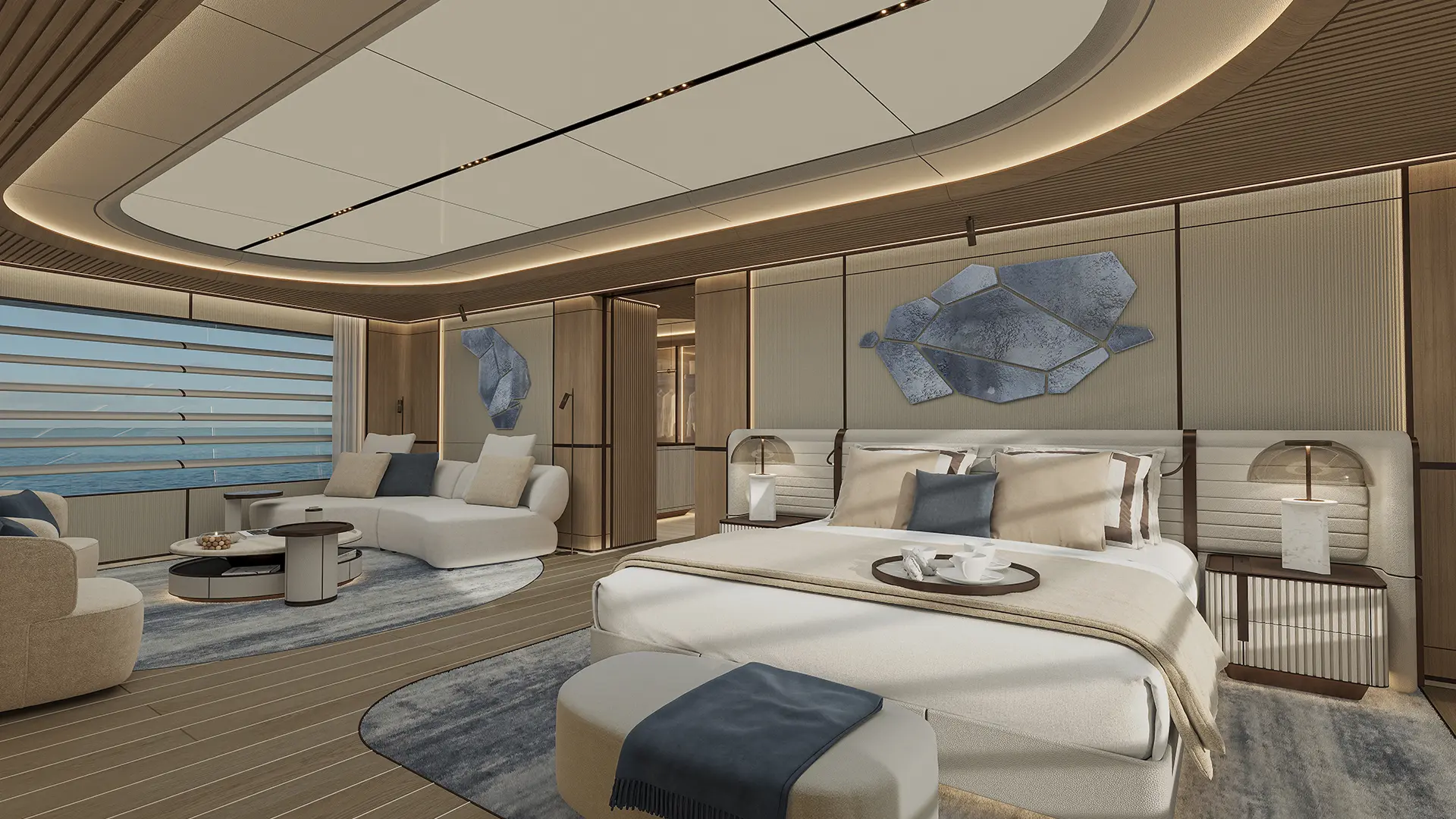 ISA Gran Turismo 66m master stateroom